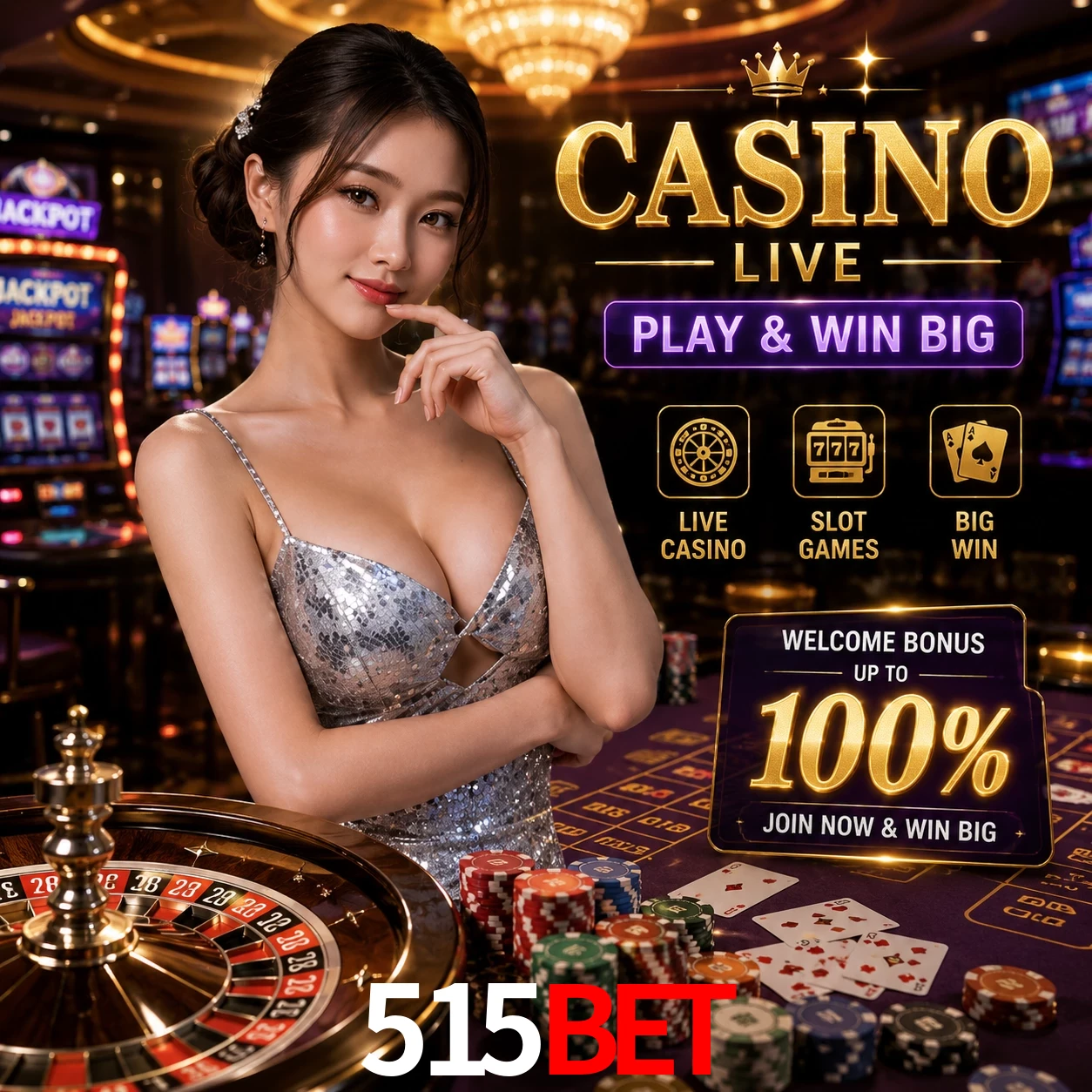 Aplicativo móvel 515bet para iOS e Android