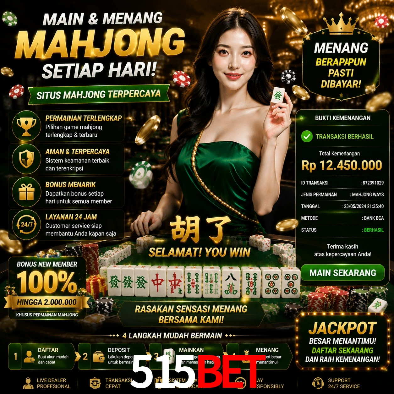 Ganhar e sacar na 515bet